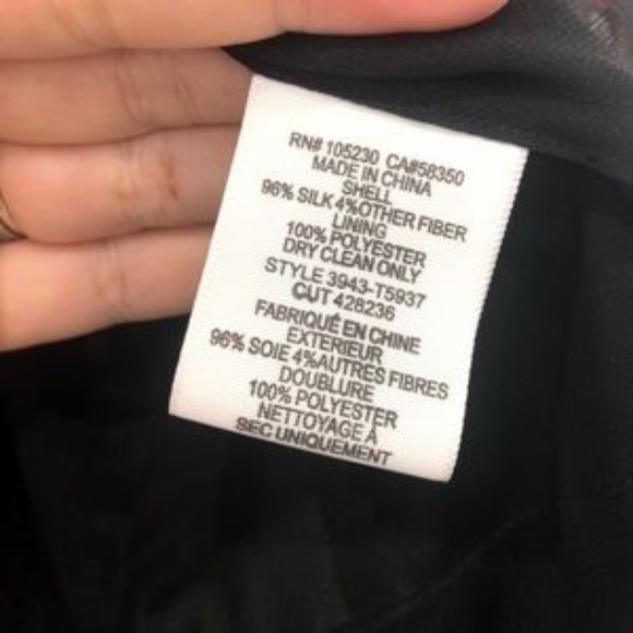 NWOT JOIE Lyane Black Silk Printed Pull On Top / Skirt L -Versatile! - Picture 8 of 8